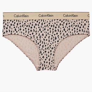 Calvin Klein Cheetah Print Hipster Underwear
